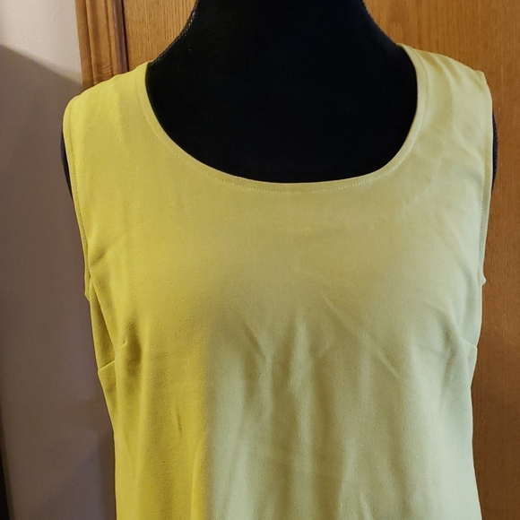 J.jill sleeveless sage green smock dress staple - Picture 3 of 6